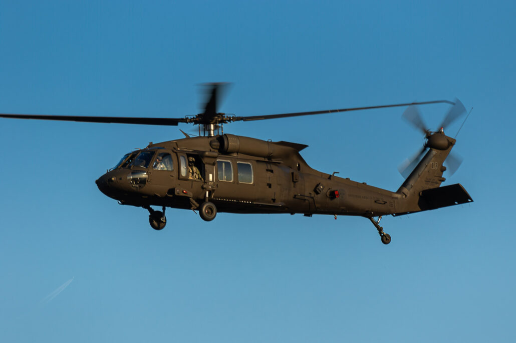 Sikorsky UH-60 Black Hawk of the Swedish Air Force