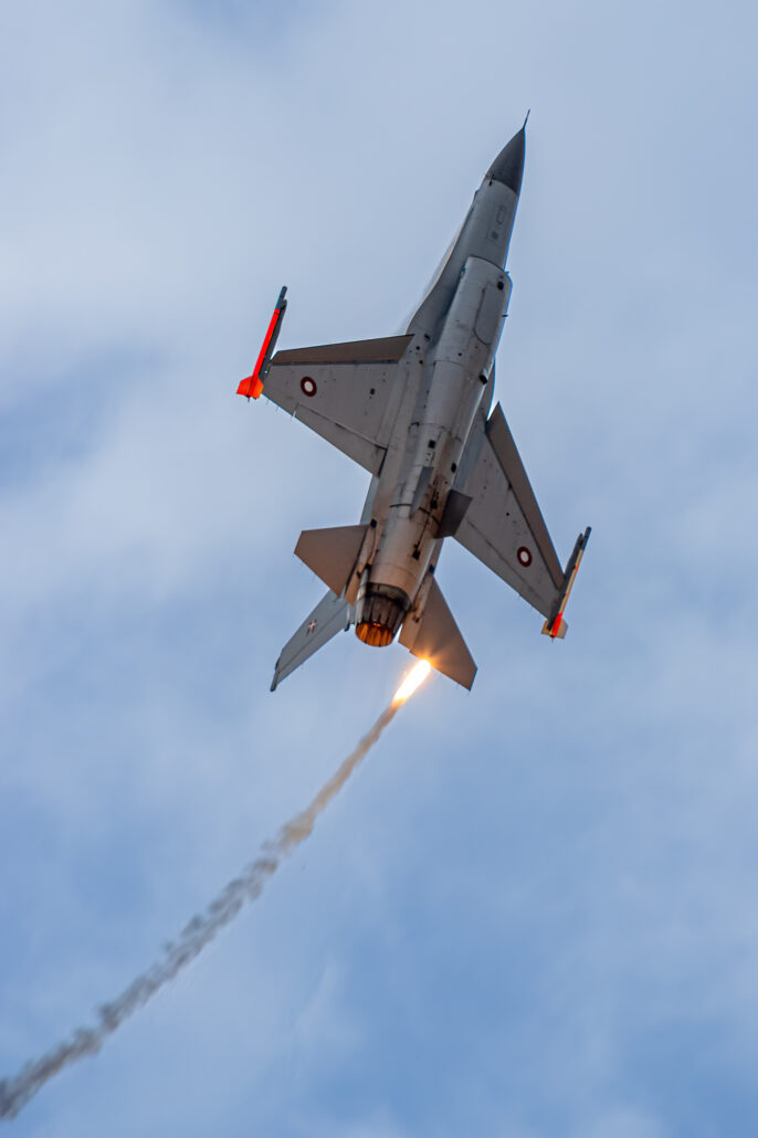 General Dynamics F-16 Fighting Falcon of the Danish Air Force