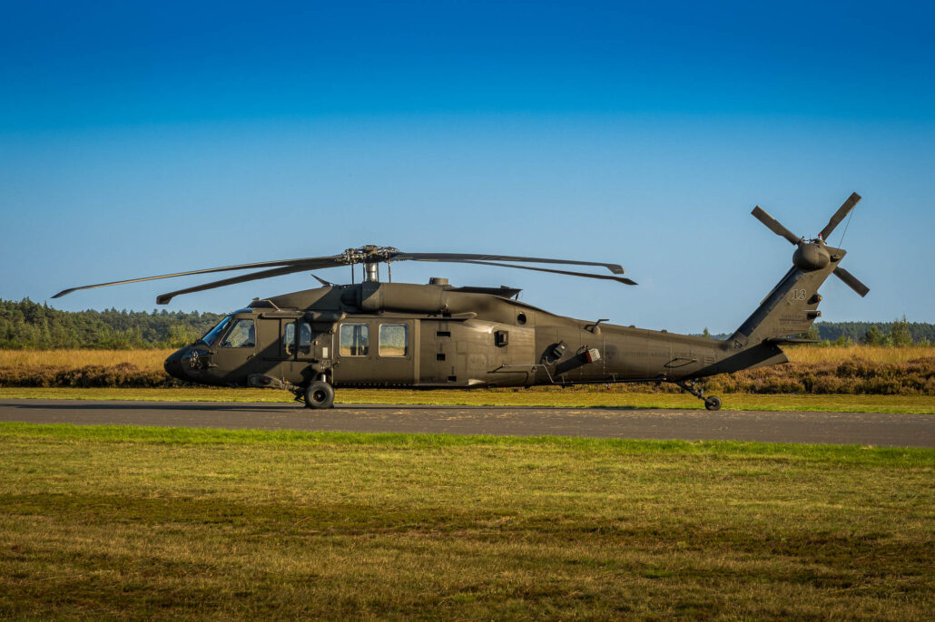 Sikorsky UH-60 Black Hawk of the Swedish Air Force