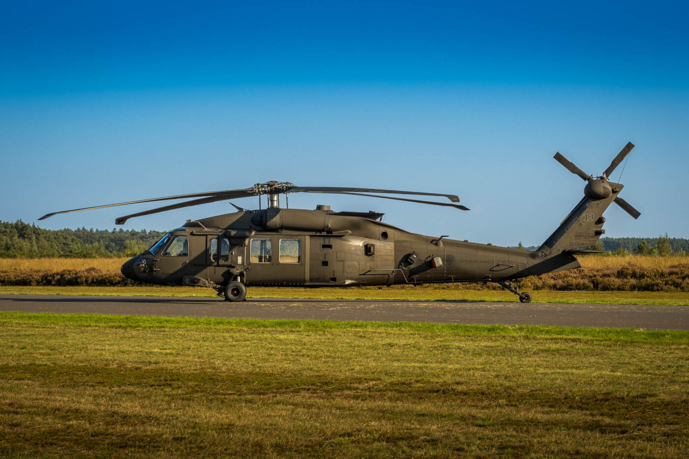 Sikorsky UH-60 Black Hawk of the Swedish Air Force